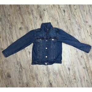 Levi's Dark Wash Denim Jacket Girls M (10/12) #711
